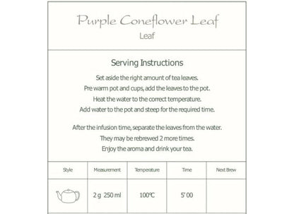 Purple Coneflower Herb Echenecia Tea - Immunity Support Tea - 100g