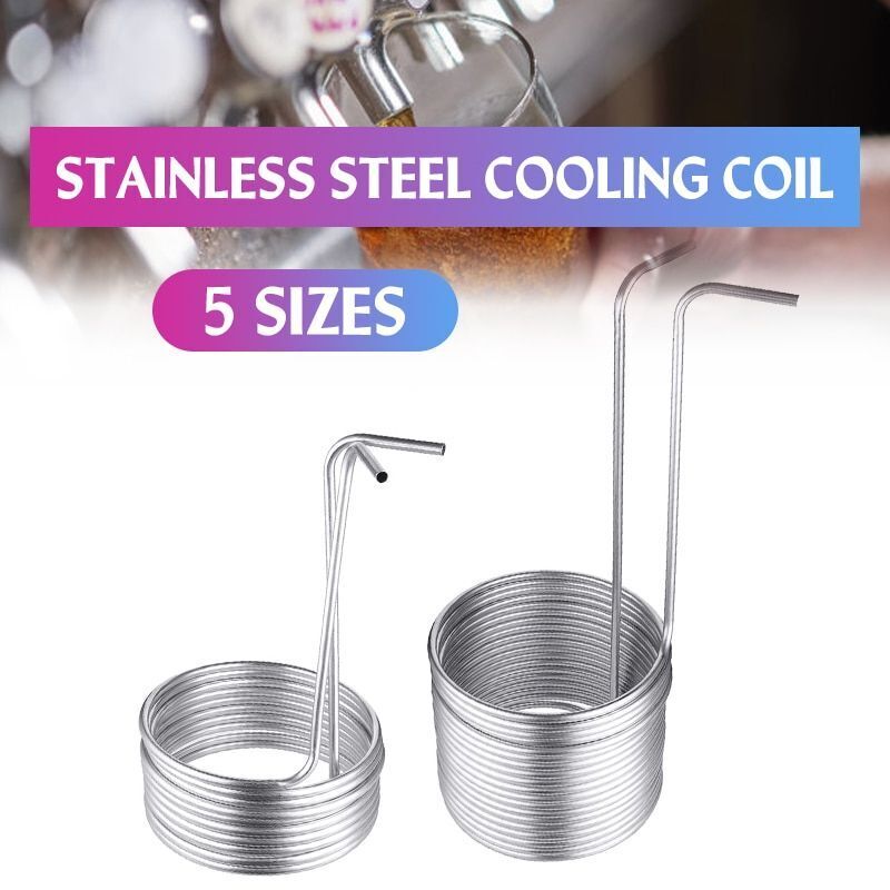 Wine Making Home Brewing Wort Chiller Immersion Tubes 7.8/8/15M Stainless Steel