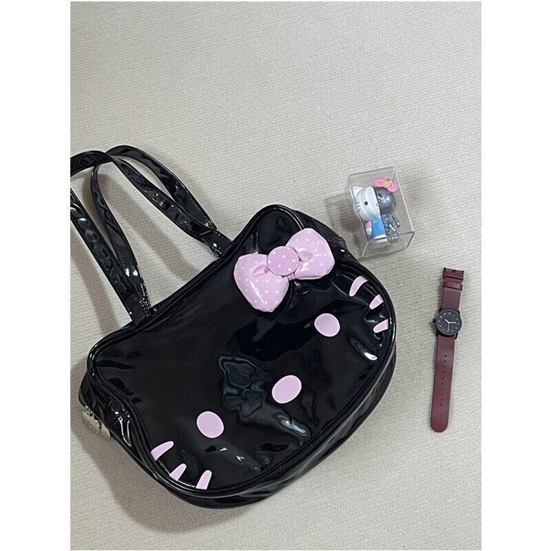 Cute Girl Hello Kitty Handbag Shopping Tote Bag Large Shoulder Bag Birthday Gift