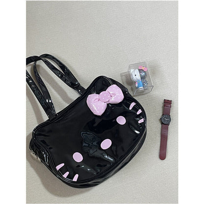 Cute Girl Hello Kitty Handbag Shopping Tote Bag Large Shoulder Bag Birthday Gift