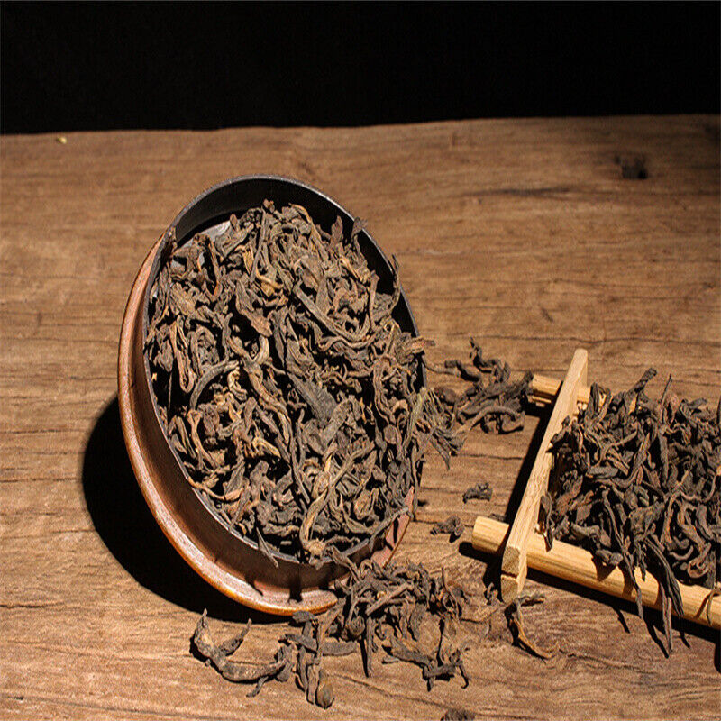 Ripe Puerh Tea Loose Tea Ancient Tree Bamboo Basket Packing Spring Puer Tea 800g