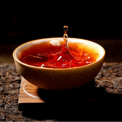 500g Yunnan Aged Puerh Ripe Tea Menghai Ancient Tree Cooked Pu-erh Tea Pu'er Tea
