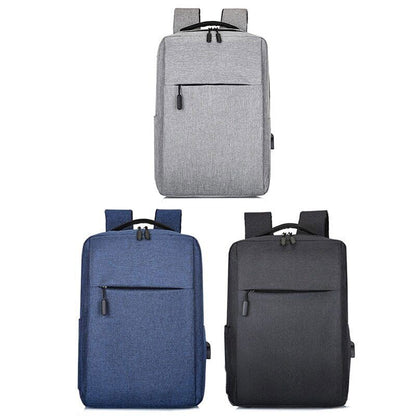 Men's Backpack Oxford Cloth Bag Charging Rucksack Male Laptop Travel Bagpack