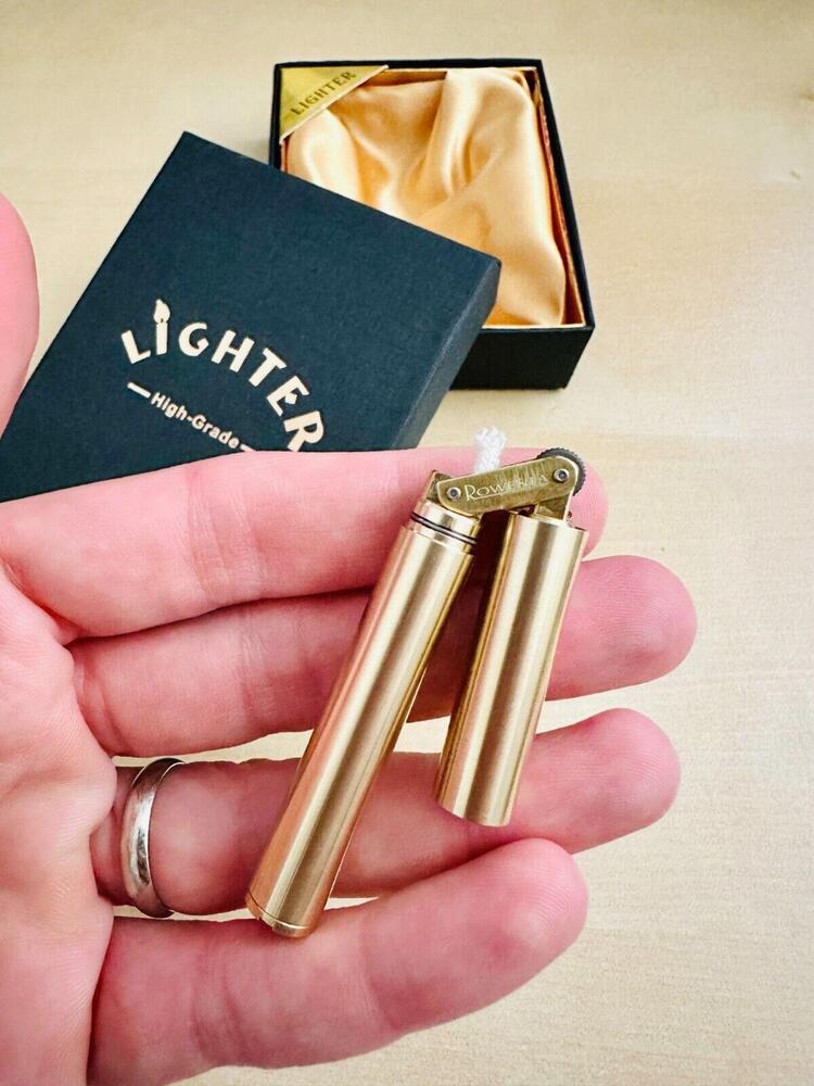 Lighter, Kerosene Copper Lighter, Stick Lighter, Windproof Brass Lighter Usa