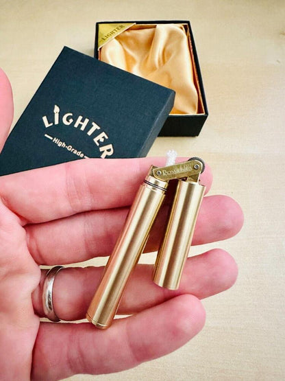 Lighter, Kerosene Copper Lighter, Stick Lighter, Windproof Brass Lighter Usa