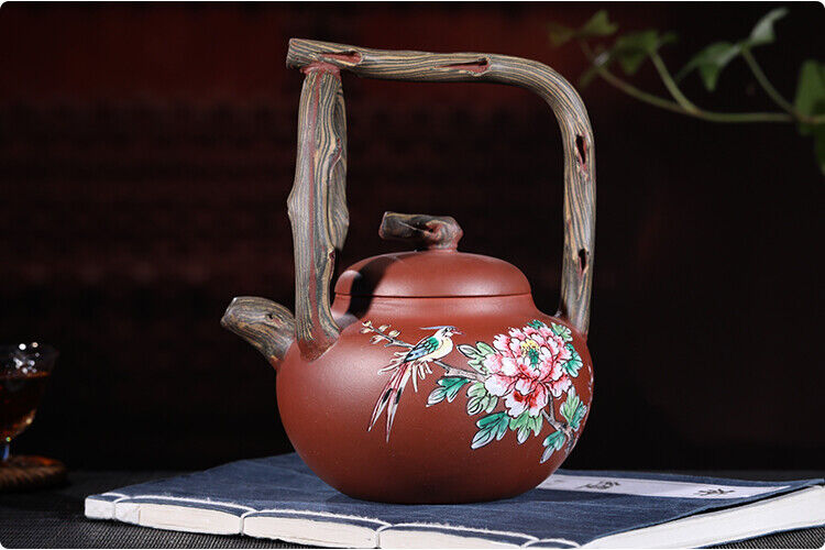 Chinese Yixing Zisha Clay Handmade Exquisite Teapot #986200