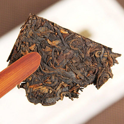 Golden Sail Puerh Tea MengHai Boiled Pu-erh 250g 2852 Mature Puer Tea Brick -