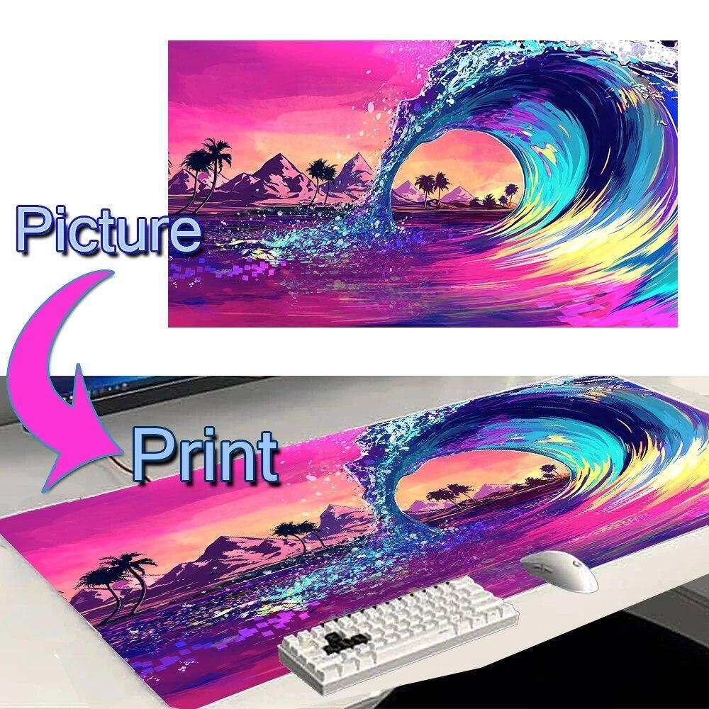 Large Anti-Slip Mouse Pad Computer Gaming Keyboard Desk PC Big Mat