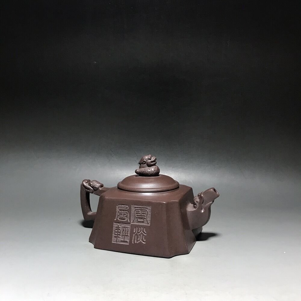 vintage chinese yixing purple clay teapot zisha ceremony fashion gift teaware