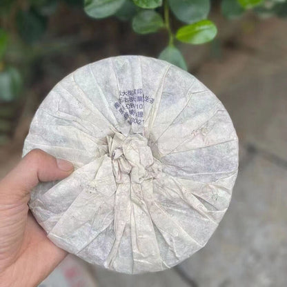 357g Yunnan Raw Puerh Tea Cake 2006 Yiwu Big Tree Pu-erh Raw Tea Aged Pu'er Tea
