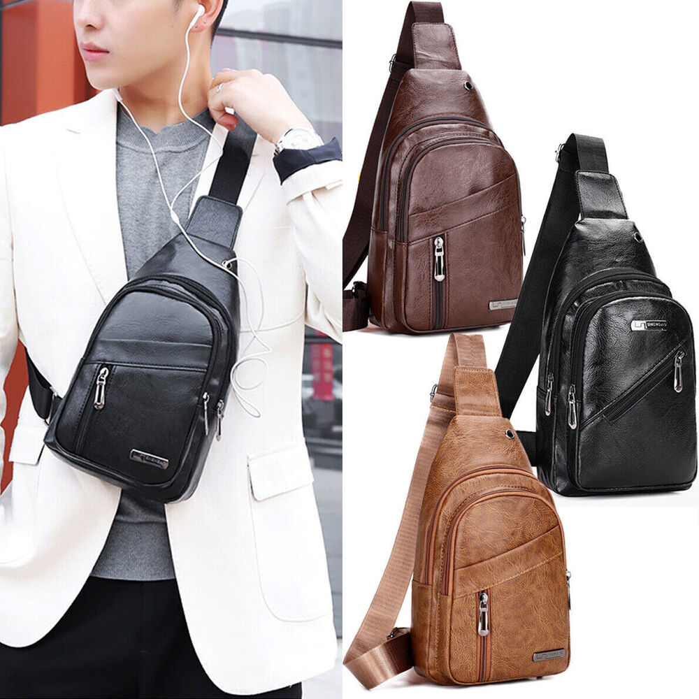 Waterproof Cross Body Bag Mens Handbag Shoulder Bag Daypack Wallet Travel Sports