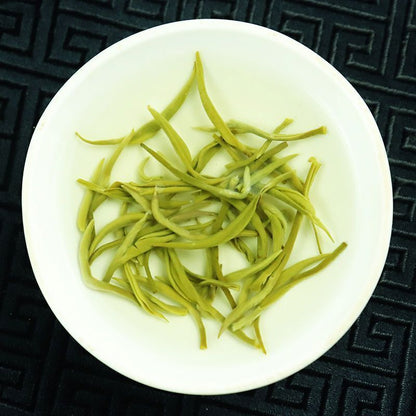 China SiChuan New Green Tea MENG DING GAN LU Original buds Loose Leaf tee 蒙顶甘露