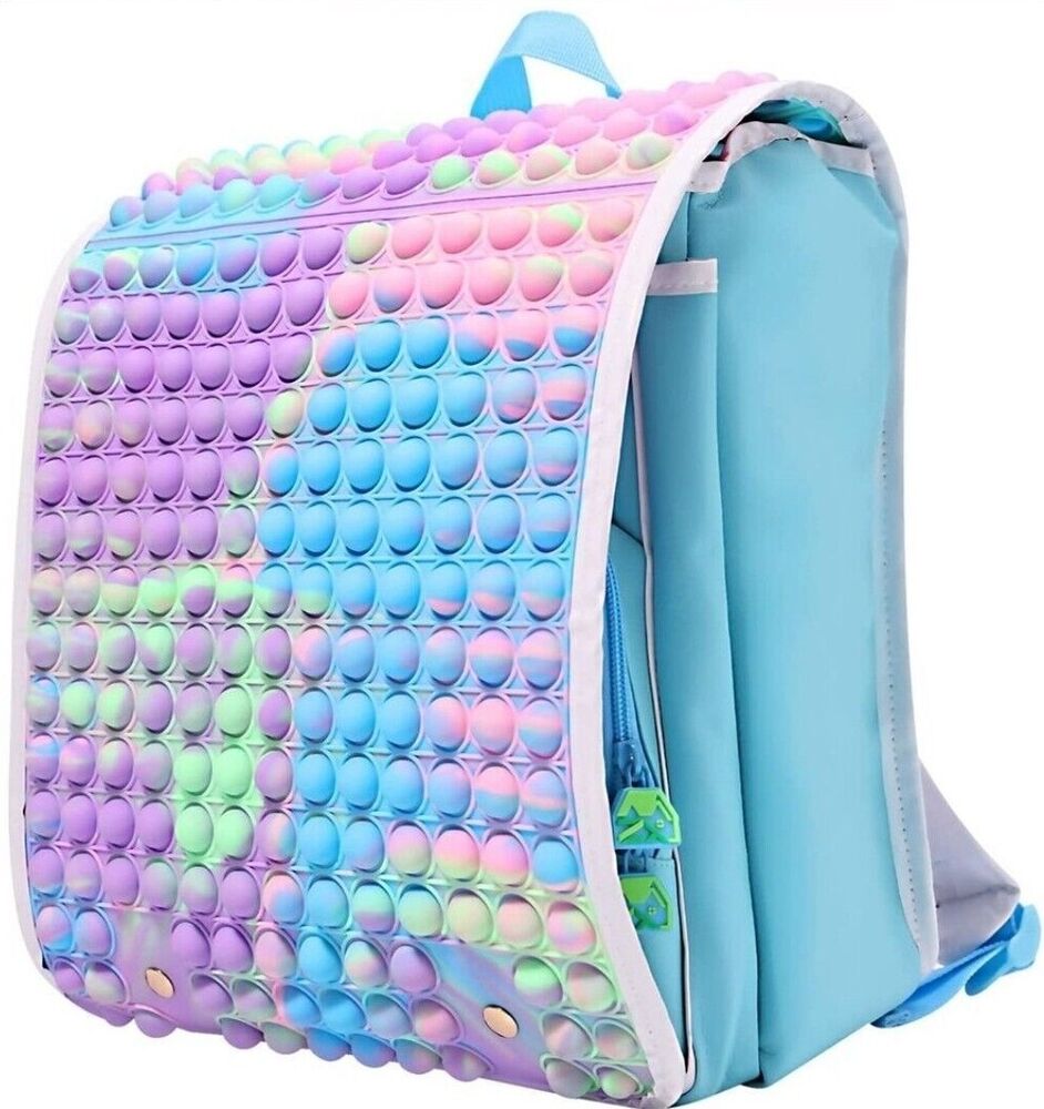 Mochila Escuela Niños Niñas Bolsa Morral Para Adolescente Impermeable Fidget Toy