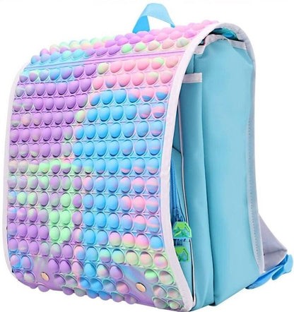 Mochila Escuela Niños Niñas Bolsa Morral Para Adolescente Impermeable Fidget Toy