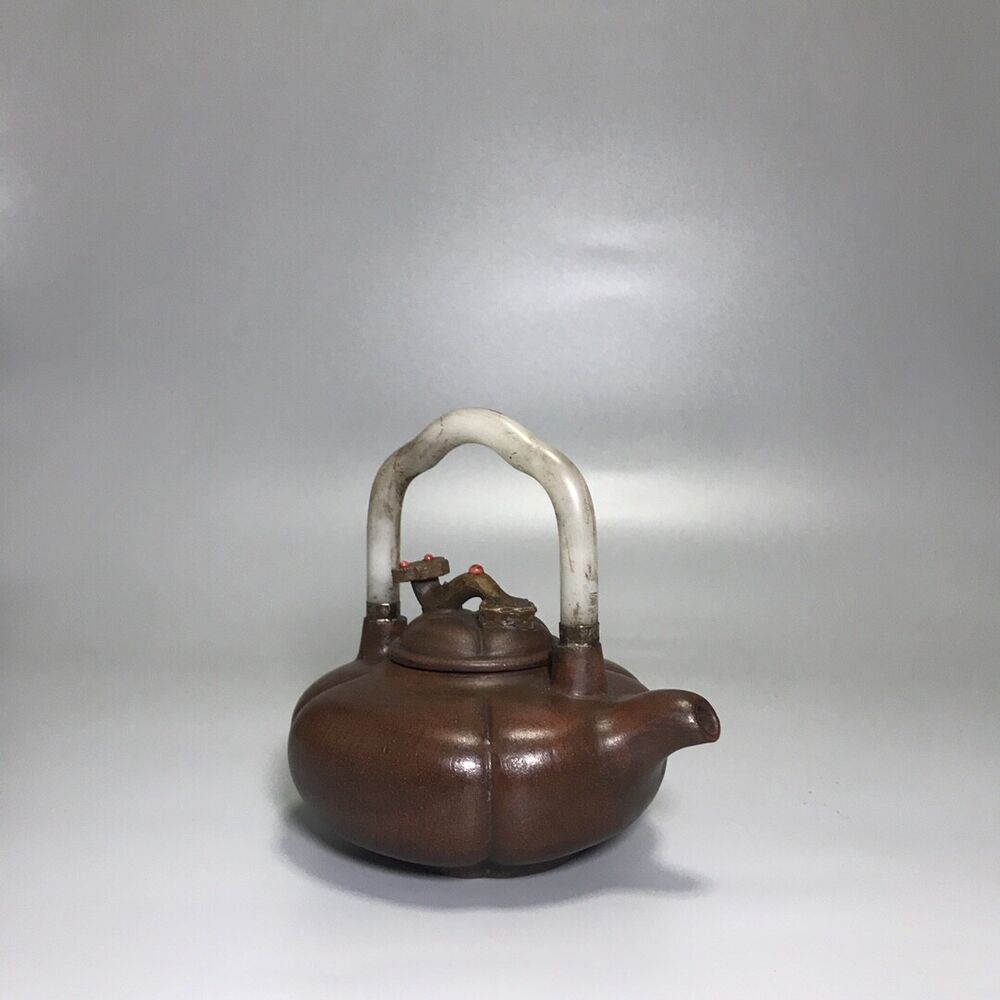 vintage chinese yixing purple clay teapot zisha ceremony teaware collection rare