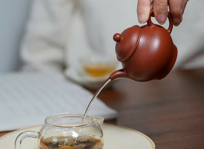 100cc chinese Yixing Handmade Zisha teapot Zhuni PanHu Gongfu Hu Tea Pot