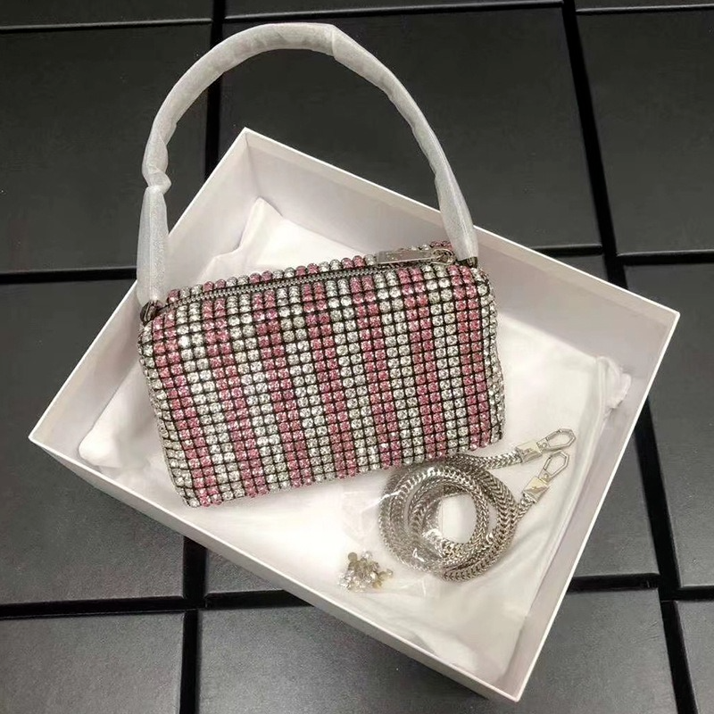 Hobo Bag Women Handbag Shoudler Handbag Hobos Rhinestone Handbag Lady Shiny