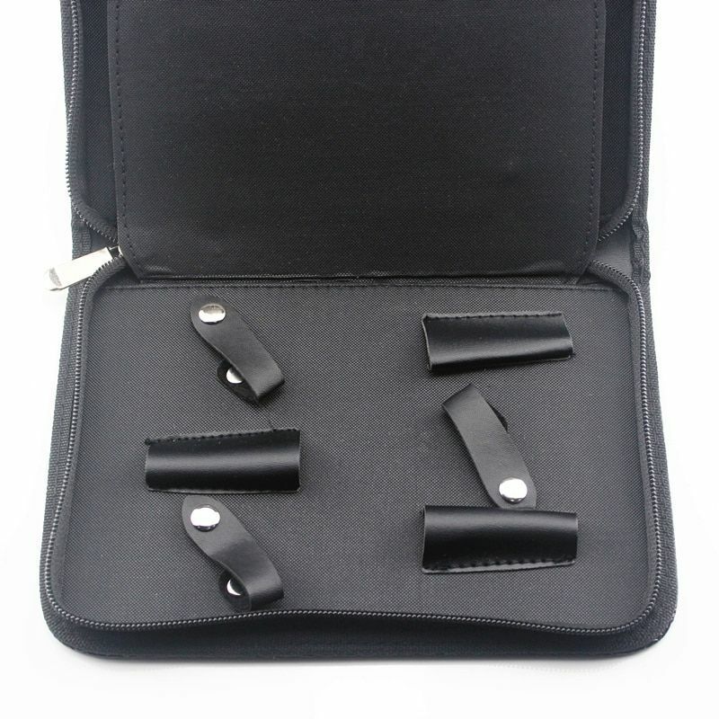Hair Scissors Shears Case Salon Holster Hairdresser Accessories Bag Leather 25cm