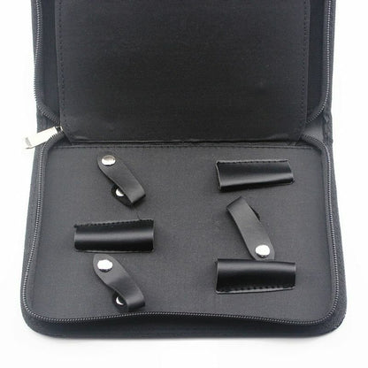 Hair Scissors Shears Case Salon Holster Hairdresser Accessories Bag Leather 25cm