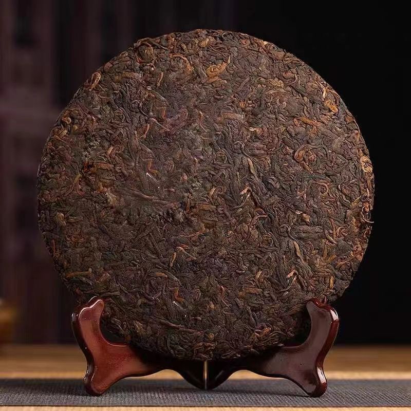 1999 Lao Ban Zhang Arbor Old Ripe Tea Cake 357g Yunnan Pu'er Tea Seven Cake Tea