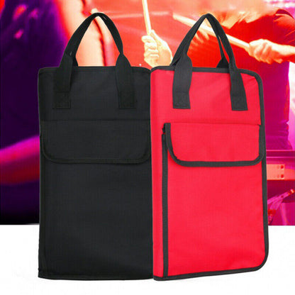 Portable Drum Stick Pouch Bag Drumstick Storage Case Percussion Instrument Parts