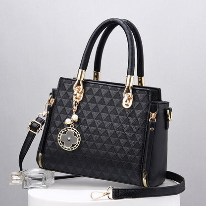 Leather Handbags Shoulder Messenger Satchel Tote Crossbody Bags Purse