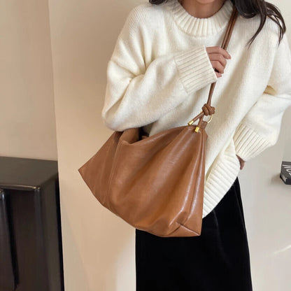 Tote Bags Women Autumn Handbag Leather Shoulder Crossbody Shopper