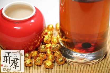 China yunnan black puer tea Puer resin Tea paste 50pcs