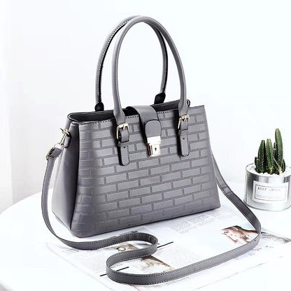 Women's Ladies PU Leather Handbag Purse Shoulder Bag Backpack Messenger Tote Bag