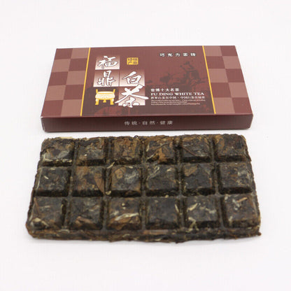 100g Natural Fuding White Tea Brick Health Dry Tea Traditional Craft Tea