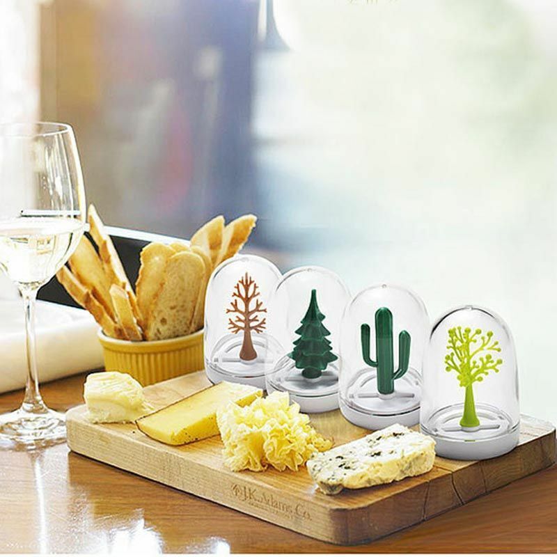 4Pcs/Set Creative Spice Jars Containers Storage 24.3x7.7x7.3cm Seasoning Bottles