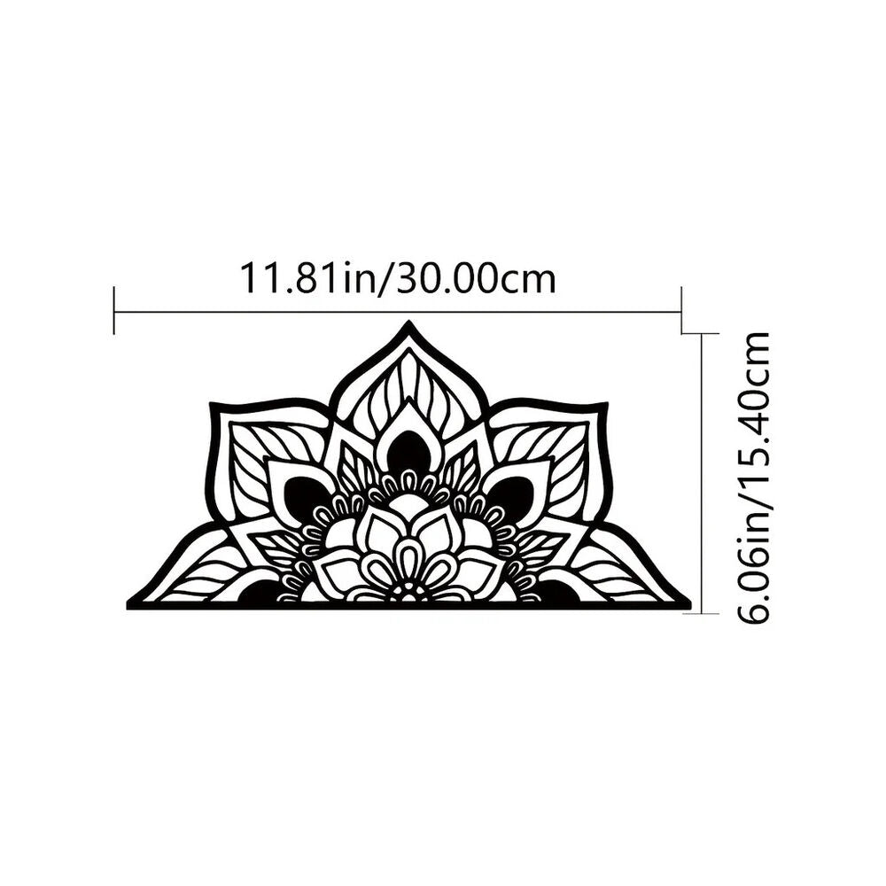 1pc Large Metal Mandala Wall Decor Unique Lotus Flower Wall Art wall hanging