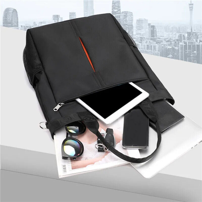Men Shoulder Messenger Bag Material Tote Multi-function Handbag
