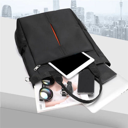 Men Shoulder Messenger Bag Material Tote Multi-function Handbag