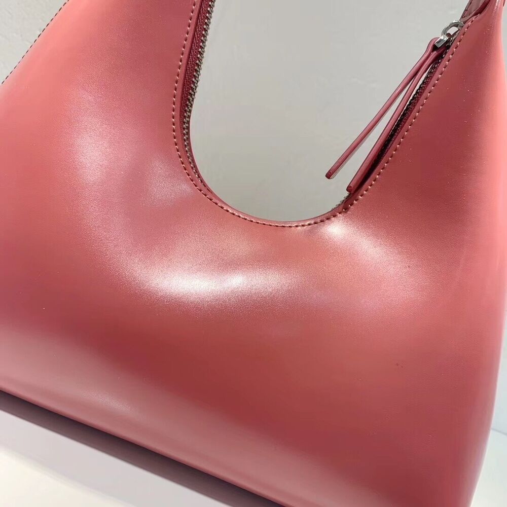 Small U Top Real Leather Snake Vintage Shoulder Bag Purse Handbag Top Handle