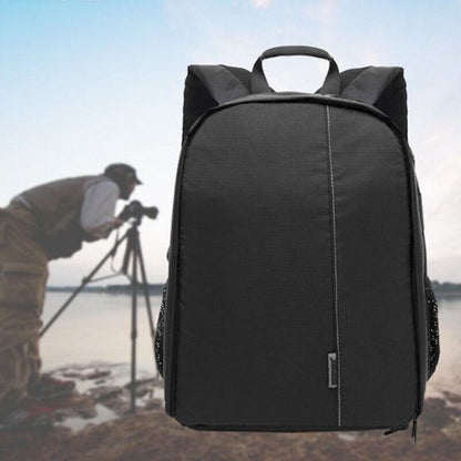 Large Outdoor Waterproof Camera Backpack Shoulder Bag Cases For 3-ca