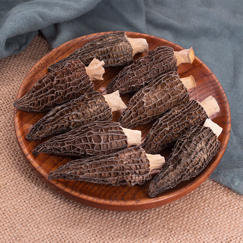 MOREL-DRIED-MUSHROOMS Naturals From the YUNAN of China 50g 羊肚菌