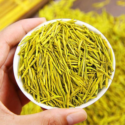 ZheJiang Anji White Tea Super Golden Bud Gold Leaf longjing green tea