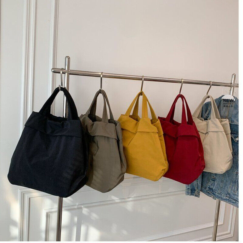 Ladies Nylon Crossbody Shoulder Bag Women's Canvas Tote Bag Shopper Bags Women