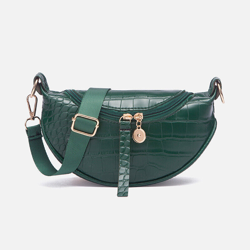 PU Leather Women's Bag Chest Bag Zipper Women's Shoulder Messenger Bag Handbags