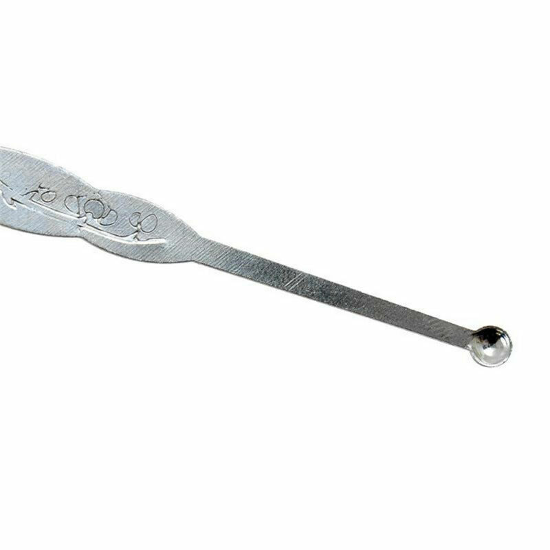 3x/Sets Mini Stainless Steel Spiral Ear Pick Spoon Earwax Removal Cleaning Tools