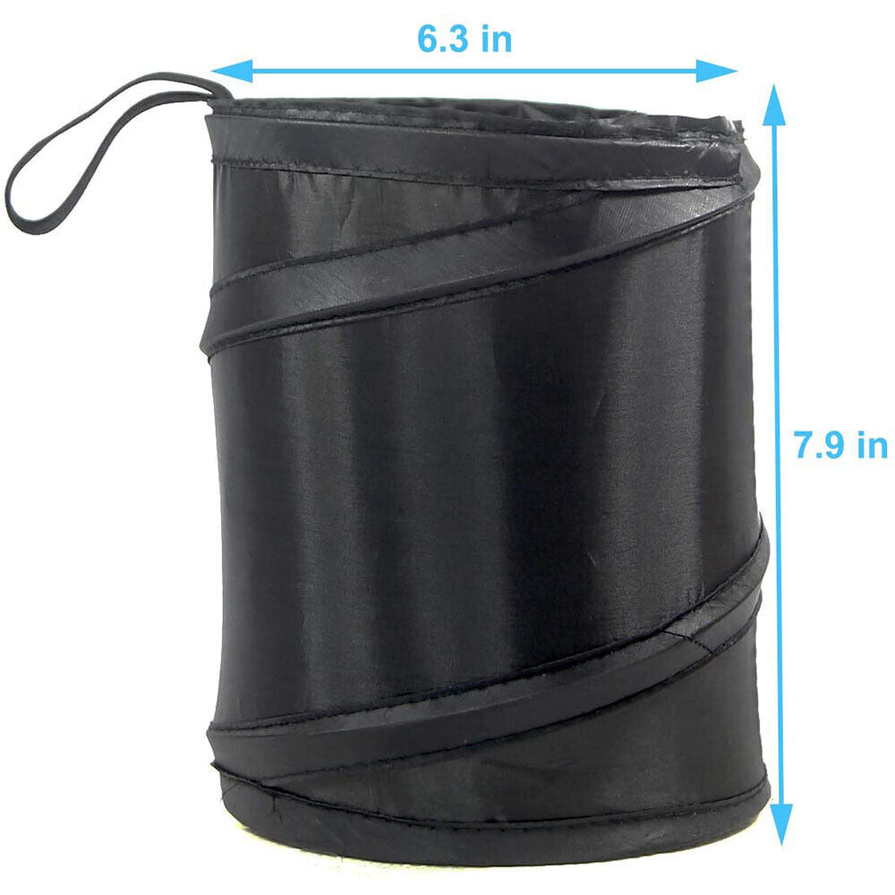 Car Rubbish Bin Holder Foldable Waterproof Garbage Bag Waste Storage Organiser