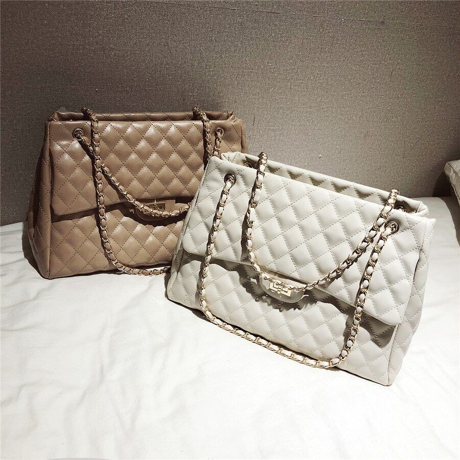 High Quality Women Pu Leather Shoulder Bag Luxury Large Capacity Crossbody Bag