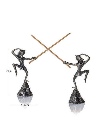 Incense stick holder 1pc monkey shaped incense sticks burner copper alloy-