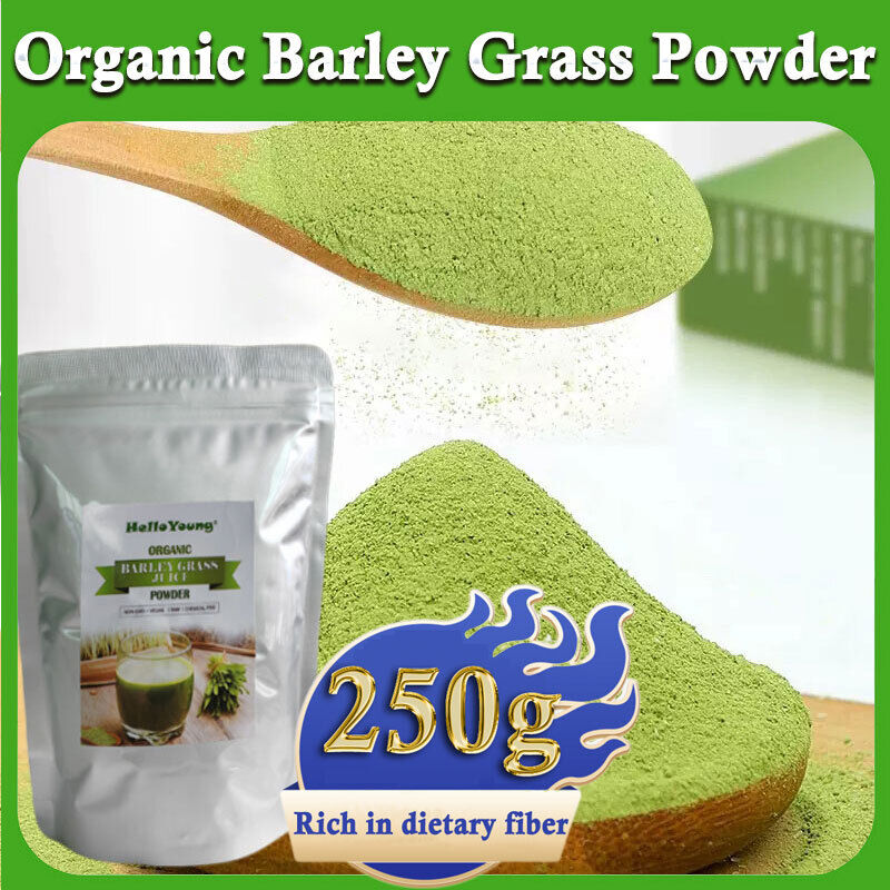 2023 Pure Organic Barley, Barley Grass Powder 100% Pure Organic New 1Bag(250g)