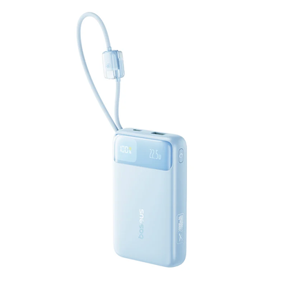 Baseus EnerFill FC11 22.5W 20000mAh Power Bank Built‑in Cable for iPhone/Android