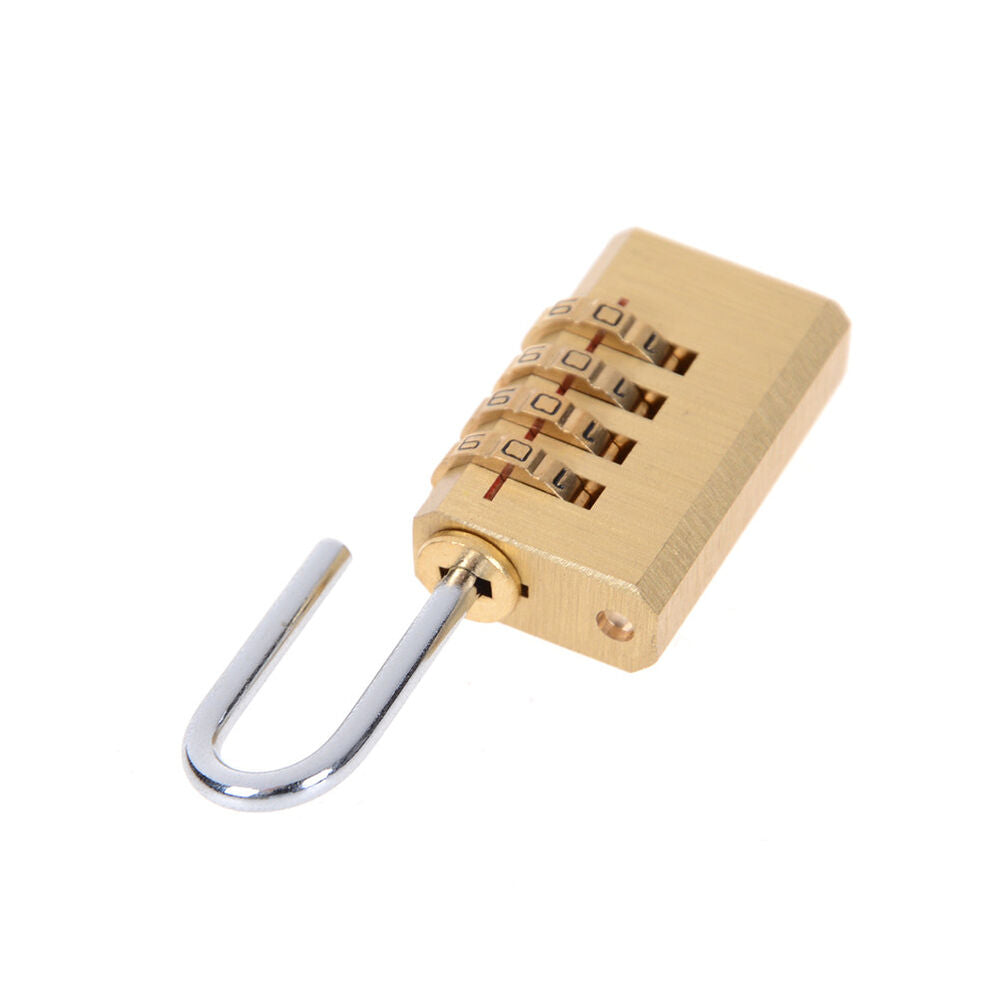 4 Digit Combination Lock Password Padlock Travel bag Password Padl-ca