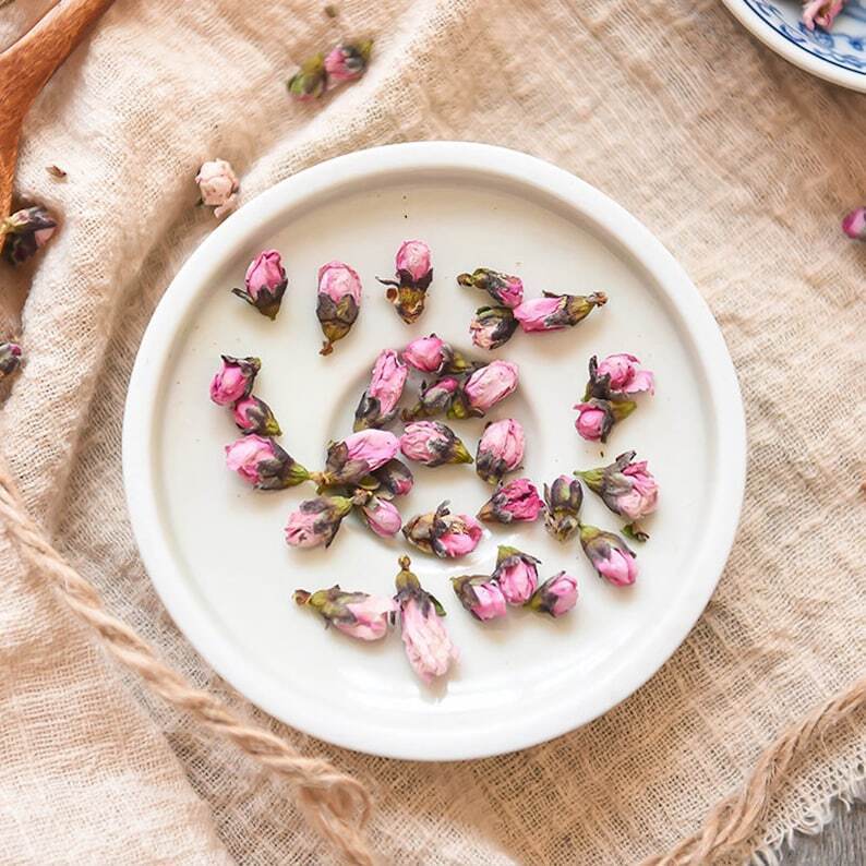 Organic Dried Peach Blossom Flower Bud Natural Floral Tea Natural Healthy Tea