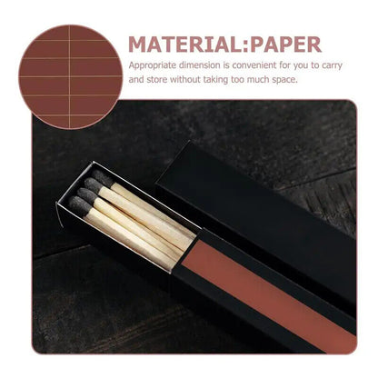 Matchstick Striker 24Pcs Adhesive Matches Flame Paper Strips Crafts DIY Stickers