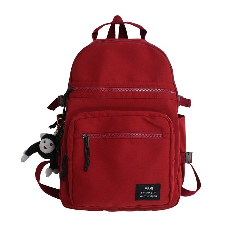 Student Backpack School Bag Rucksack Leisure Traveling Yellow/Purple/Red/White